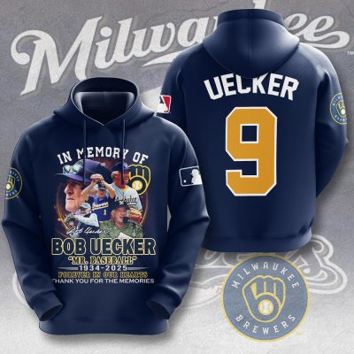 Milwaukee Brewers x Bob Uecker Performance Unisex Hoodie UHG1714