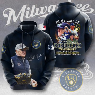 Milwaukee Brewers x Bob Uecker Performance Unisex Hoodie UHG1728