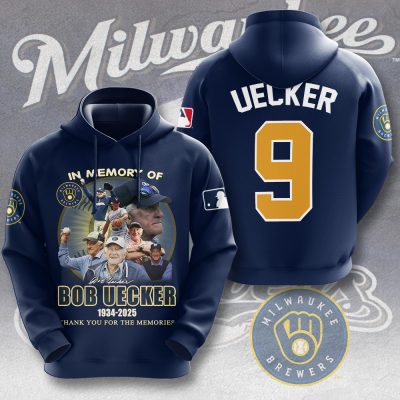 Milwaukee Brewers x Bob Uecker Performance Unisex Hoodie UHG1729