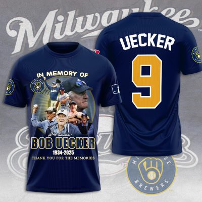 Milwaukee Brewers x Bob Uecker Performance Unisex T-Shirt TSG1979