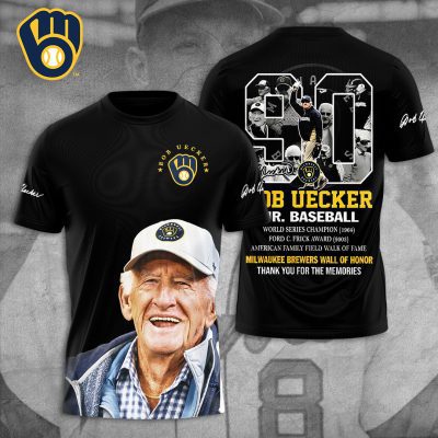 Milwaukee Brewers x Bob Uecker Performance Unisex T-Shirt TSG1988