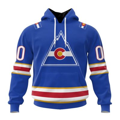 NHL Colorado Avalanche Special Reverse Retro Design Concept Unisex Hoodie