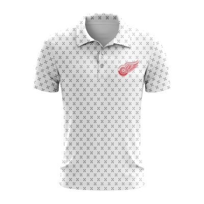 NHL Detroit Red Wings Polo Shirt - White