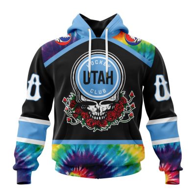 NHL Utah Hockey Club Special Grateful Dead Design Unisex Hoodie