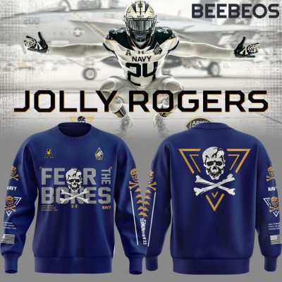 Navy Midshipmen Unisex Performance Blue Sweatshirt
