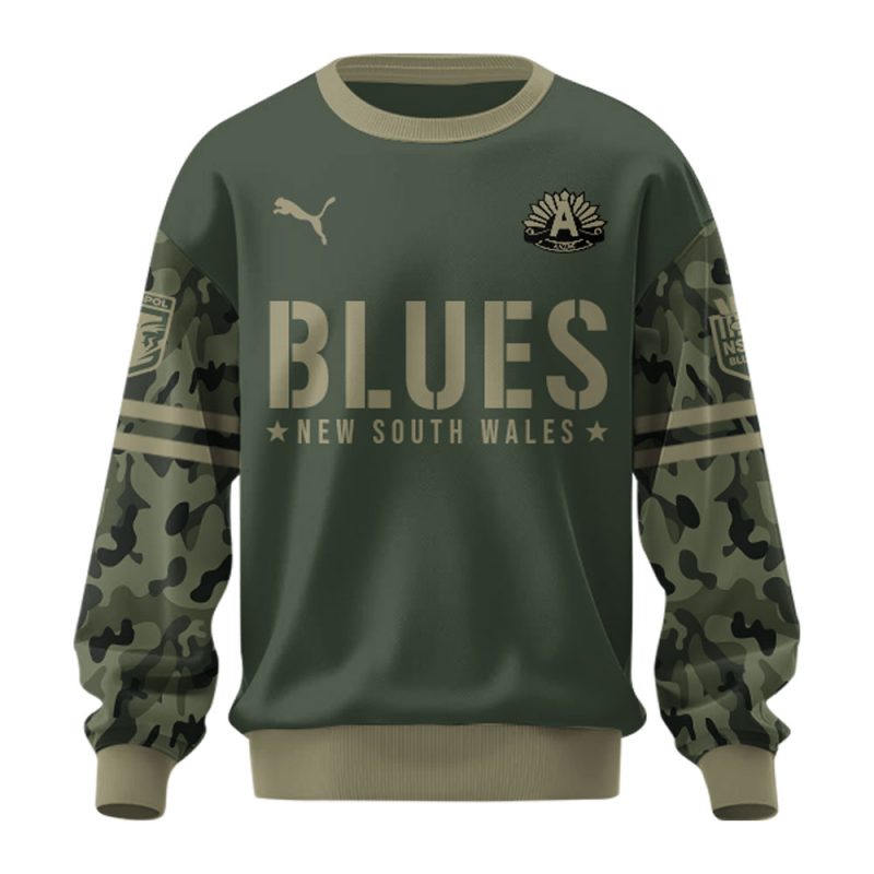 New South Wales Blues x Anzac Day Performance Unisex Sweatshirt 2025