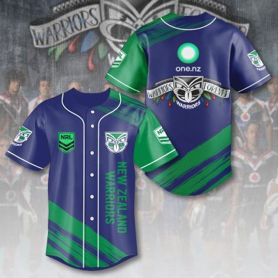 New Zealand Warriors Baseball Jersey BJG1650