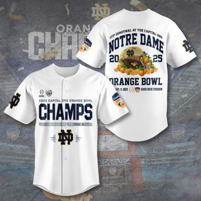 Notre Dame Fighting Irish Football Baseball Jersey BJG1139
