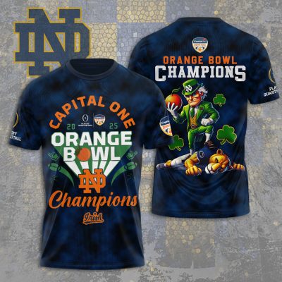 Notre Dame Fighting Irish Football Performance Unisex T-Shirt TSG2088