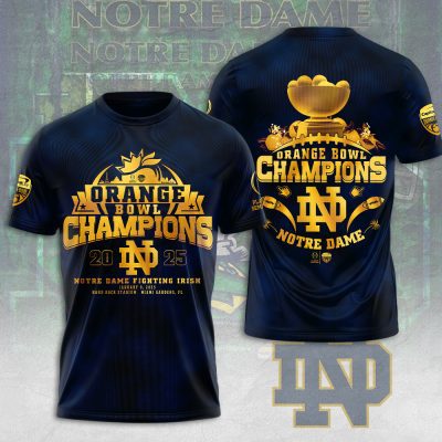 Notre Dame Fighting Irish Football Performance Unisex T-Shirt TSG2091