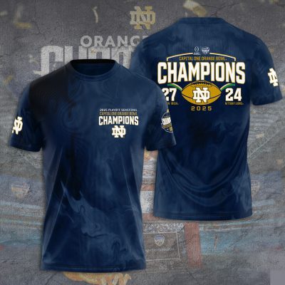 Notre Dame Fighting Irish Football Performance Unisex T-Shirt TSG2110