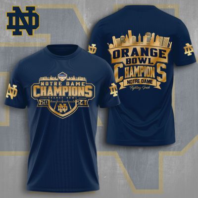Notre Dame Fighting Irish Football Performance Unisex T-Shirt TSG2125