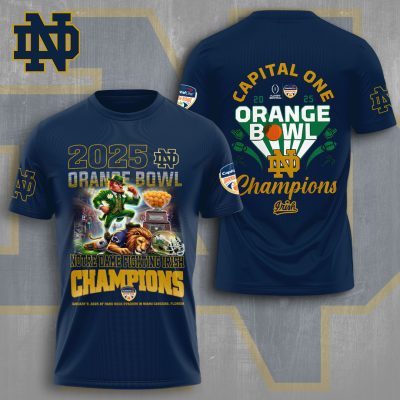 Notre Dame Fighting Irish Football Performance Unisex T-Shirt TSG2127