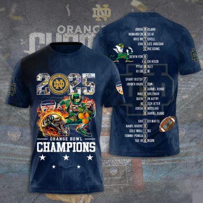 Notre Dame Fighting Irish Football Performance Unisex T-Shirt TSG2132