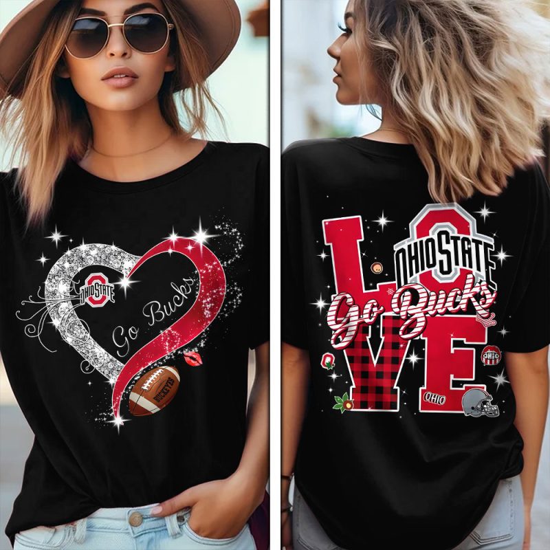 Ohio State Buckeyes Football Performance Unisex T-Shirt TSG1752