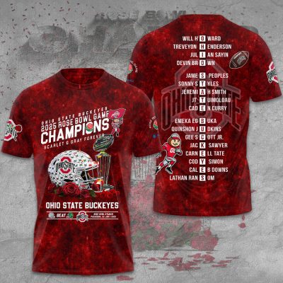 Ohio State Buckeyes Football Performance Unisex T-Shirt TSG2240