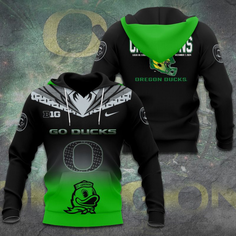Oregon Ducks Football Performance Unisex Hoodie UHG1903