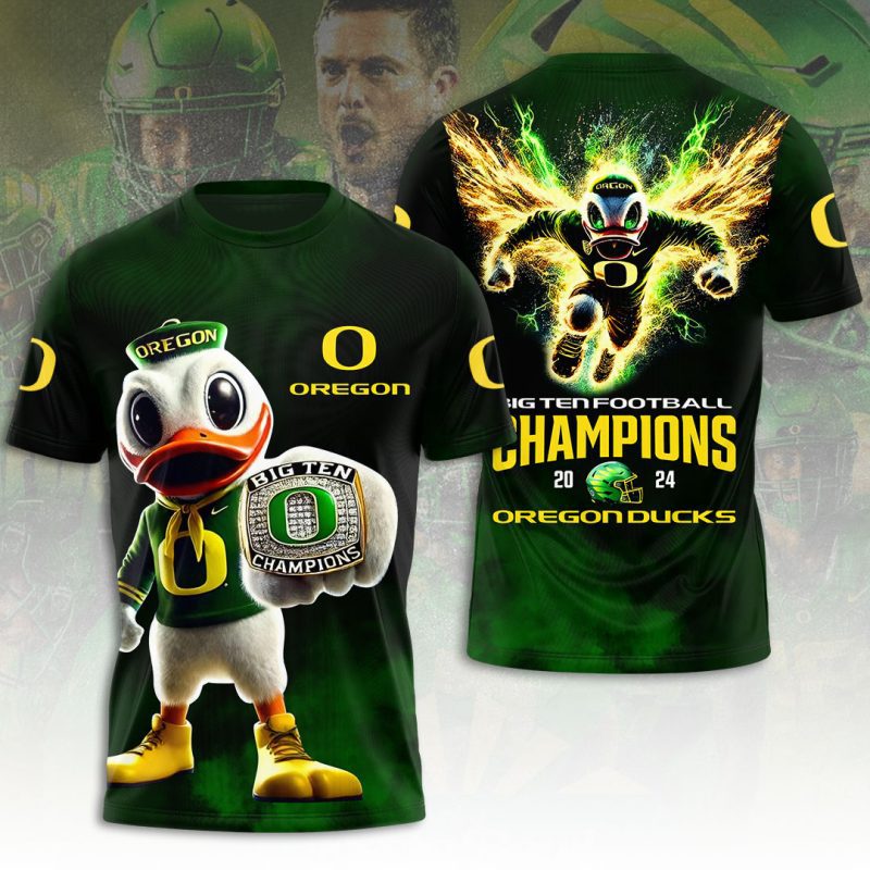 Oregon Ducks Football Performance Unisex T-Shirt TSG2246