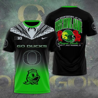 Oregon Ducks Football Performance Unisex T-Shirt TSG2430