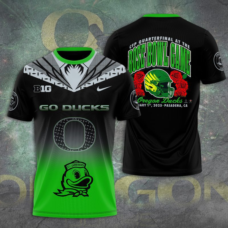 Oregon Ducks Football Performance Unisex T-Shirt TSG2430