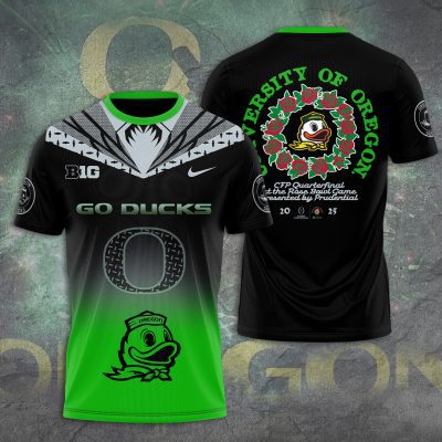 Oregon Ducks Football Performance Unisex T-Shirt TSG2431