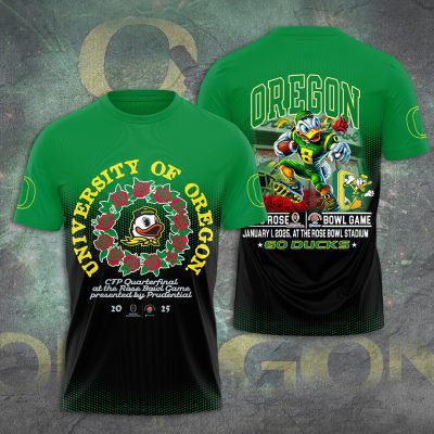 Oregon Ducks Football Performance Unisex T-Shirt TSG2468
