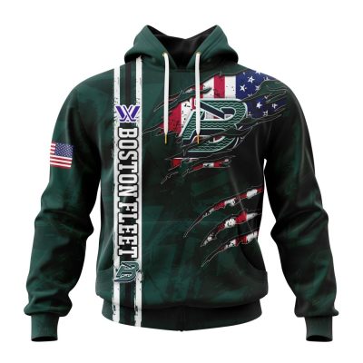 PWHL Boston Fleet Design Concept Kits Unisex Hoodie