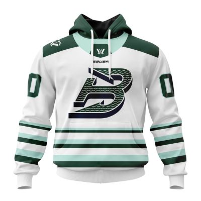PWHL Boston Fleet Personalized 2024-2025 Away Design Unisex Hoodie