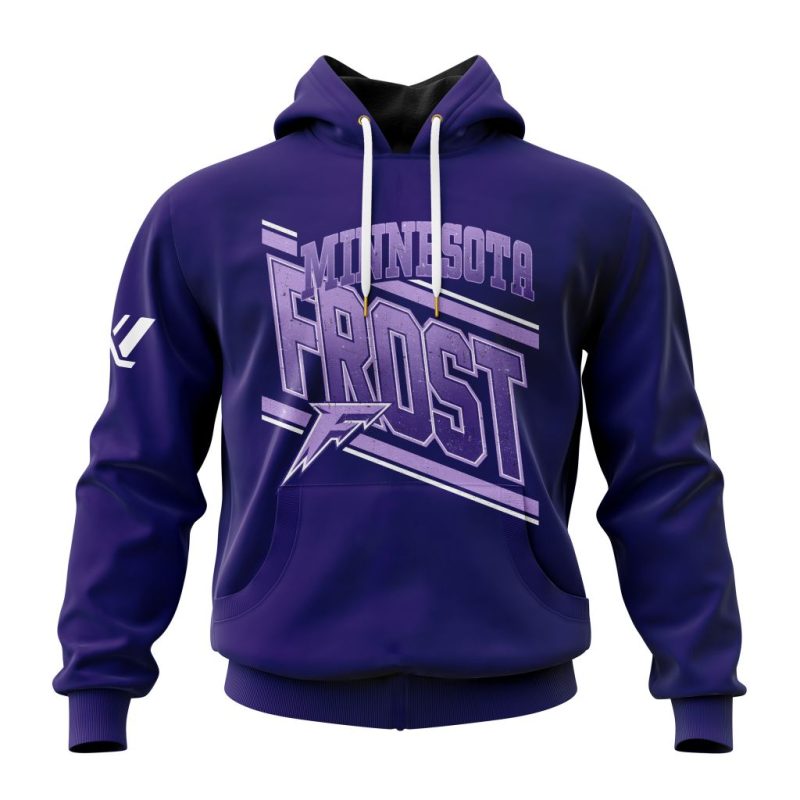 PWHL Minnesota Frost Design Concept Kits Unisex Hoodie