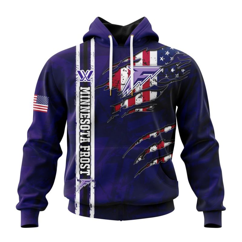 PWHL Minnesota Frost Design Concept Kits Unisex Hoodie
