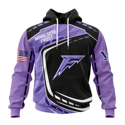 PWHL Minnesota Frost Design Concept Kits Unisex Hoodie