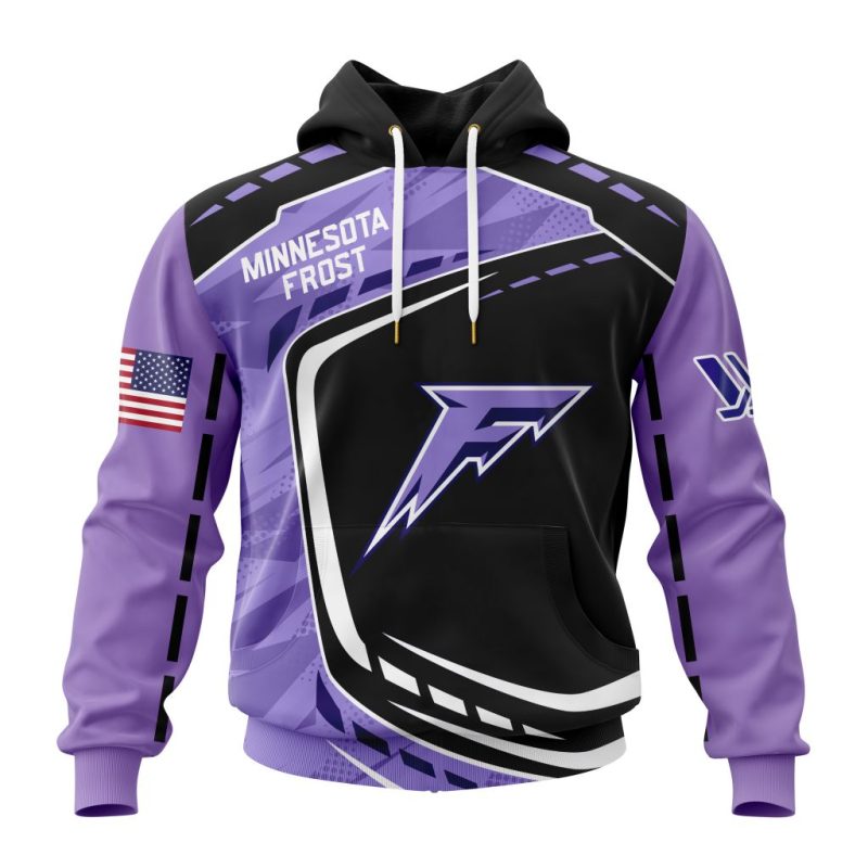 PWHL Minnesota Frost Design Concept Kits Unisex Hoodie