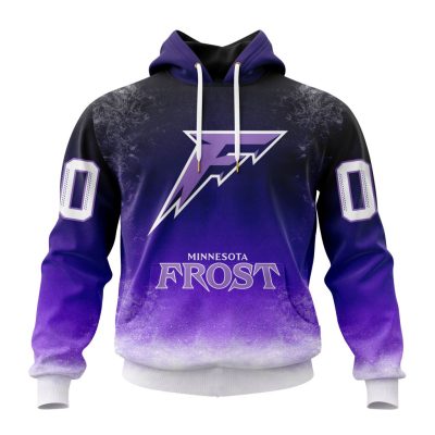 PWHL Minnesota Frost Design Unisex Hoodie