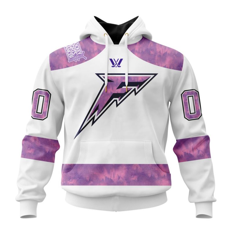 PWHL Minnesota Frost Special Hockey Fight Cancer Design Unisex Hoodie