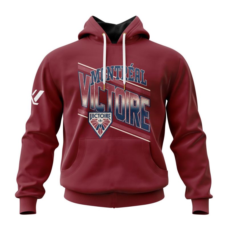 PWHL Montreal Victoire Design Concept Kits Unisex Hoodie