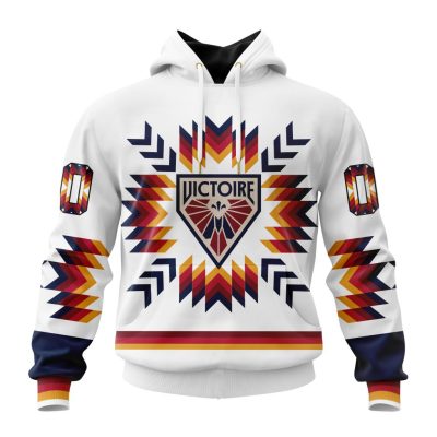 PWHL Montreal Victoire Special Native Design Unisex Hoodie