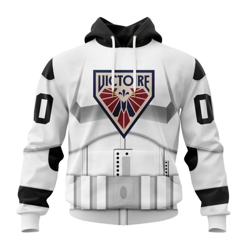 PWHL Montreal Victoire Special Star Wars Stormtroopers Design Unisex Hoodie