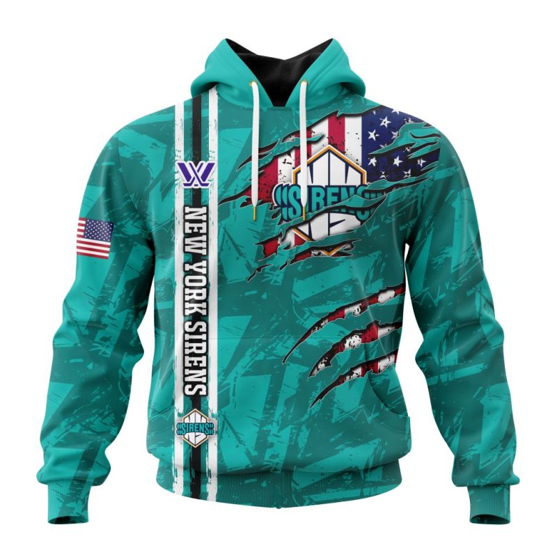 PWHL New York Sirens Design Concept Kits Unisex Hoodie
