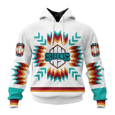 PWHL New York Sirens Special Native Design Unisex Hoodie