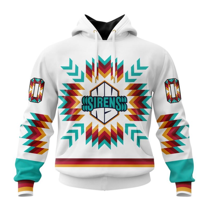 PWHL New York Sirens Special Native Design Unisex Hoodie