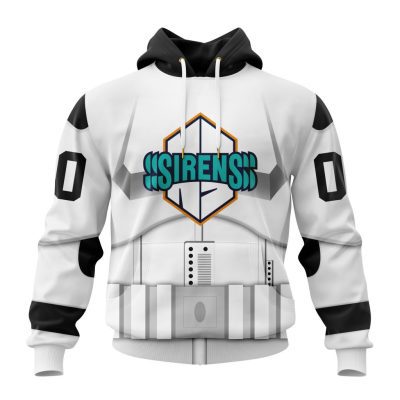 PWHL New York Sirens Special Star Wars Stormtroopers Design Unisex Hoodie