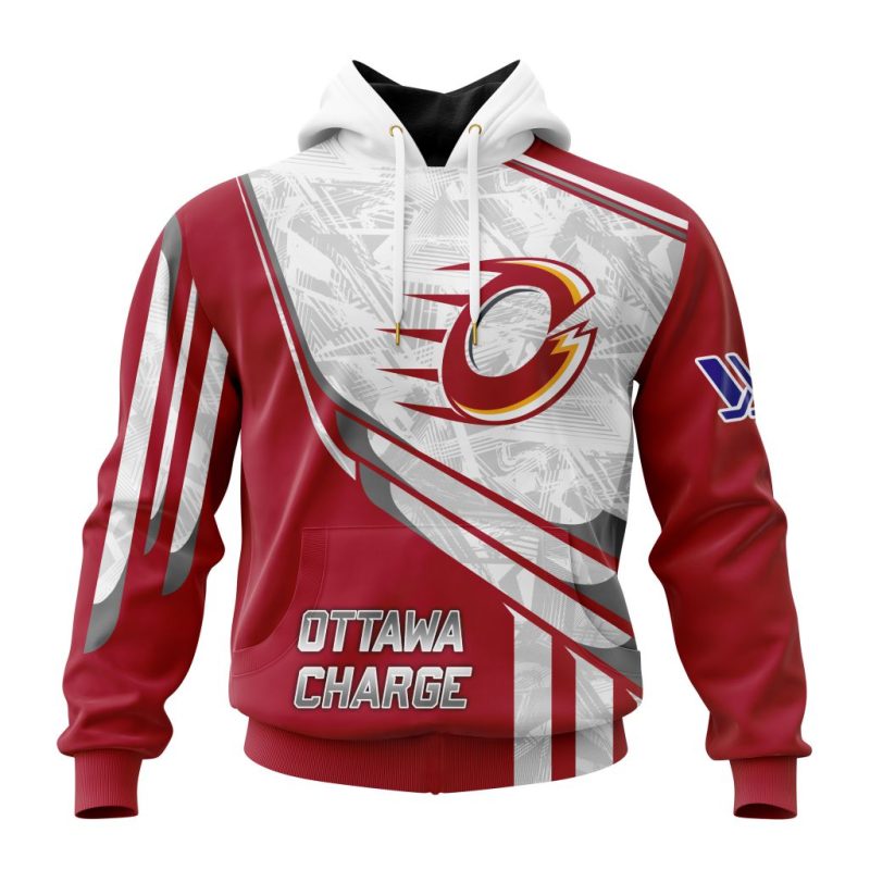 PWHL Ottawa Charge Design Concept Kits Unisex Hoodie
