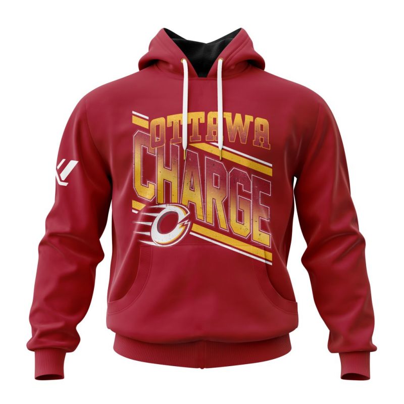 PWHL Ottawa Charge Design Concept Kits Unisex Hoodie