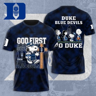 Peanuts x Duke Blue Devils Men's Basketball Performance Unisex T-Shirt TSG1118