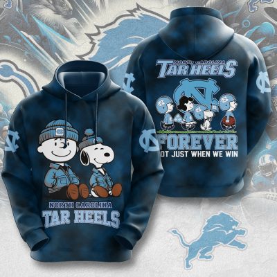 Peanuts x North Carolina Tar Heels Football Performance Unisex Hoodie UHG1770