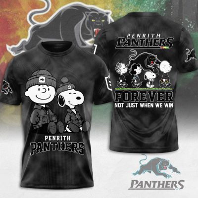 Peanuts x Penrith Panthers Performance Unisex T-Shirt TSG1066