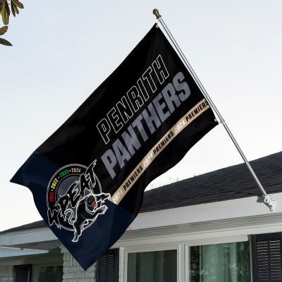 Penrith Panthers House Flag Outdoor Flag FGG1048