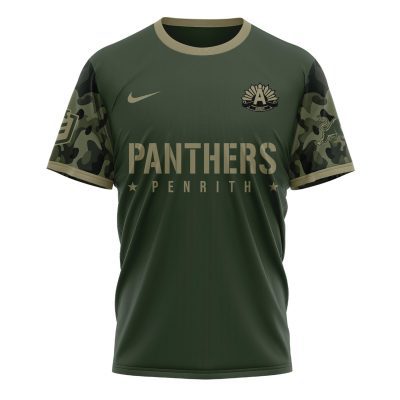 Penrith Panthers NRL x Anzac Day Limited Edition Performance Unisex T-Shirt 2025