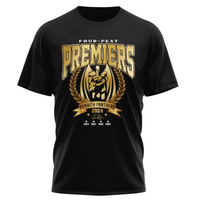Penrith Panthers Performance Unisex T-Shirt Premiers Limited Edition