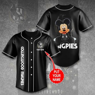 Personalized Collingwood FC Baseball Jersey BJG1611